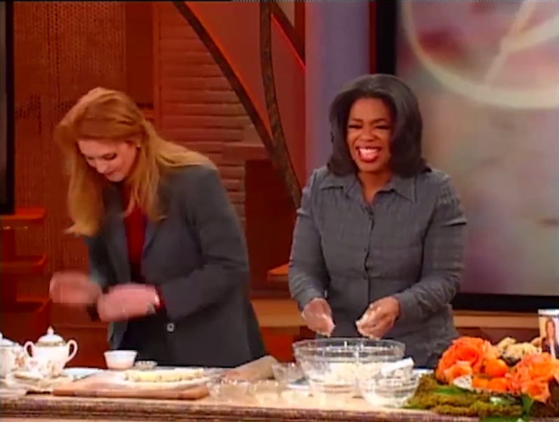 Illustration for article titled Please Watch Oprah Try to Make Scones With Sarah Ferguson, Duchess of YorkÂ